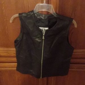 LNR soft leather vest